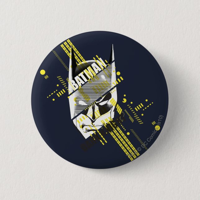 Batman Dark Knight Futuristic 6 Cm Round Badge (Front)