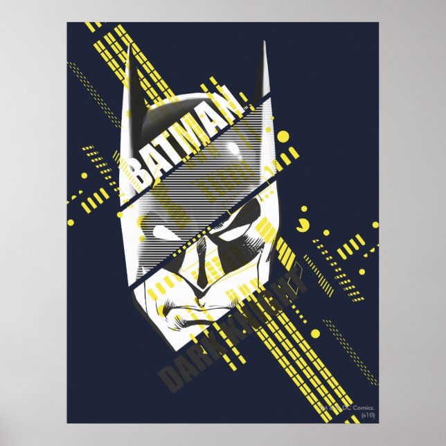Batman Dark Knight Futuristic Poster (Front)