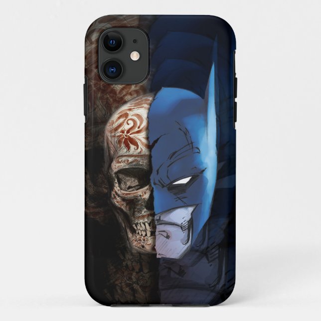 Batman de los Muertos Case-Mate iPhone Case (Back)
