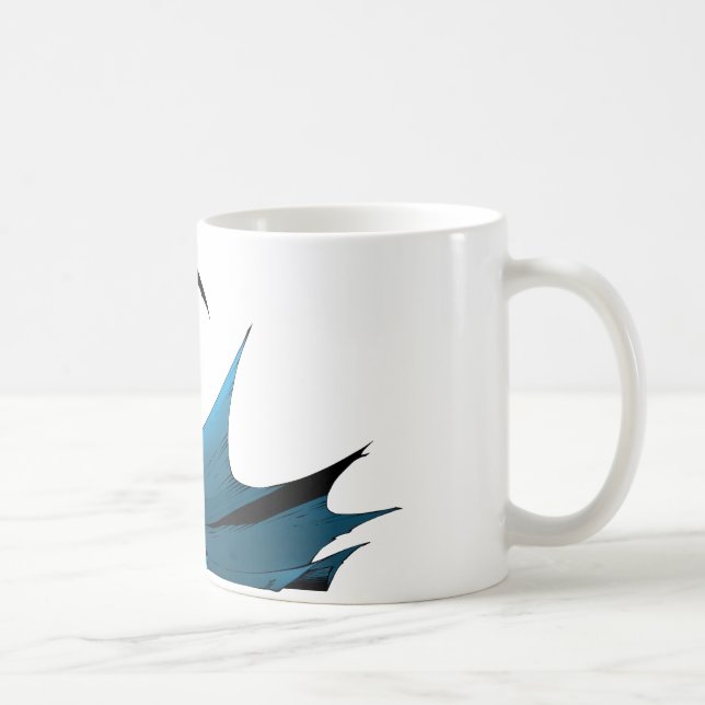 Batman down on the ground coffee mug (Right)