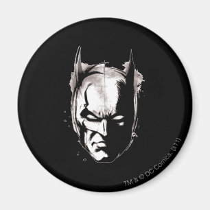 Batman Drawn Face Magnet