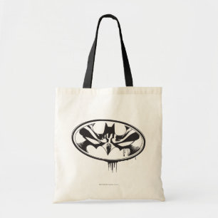 Batman Drip Logo Tote Bag