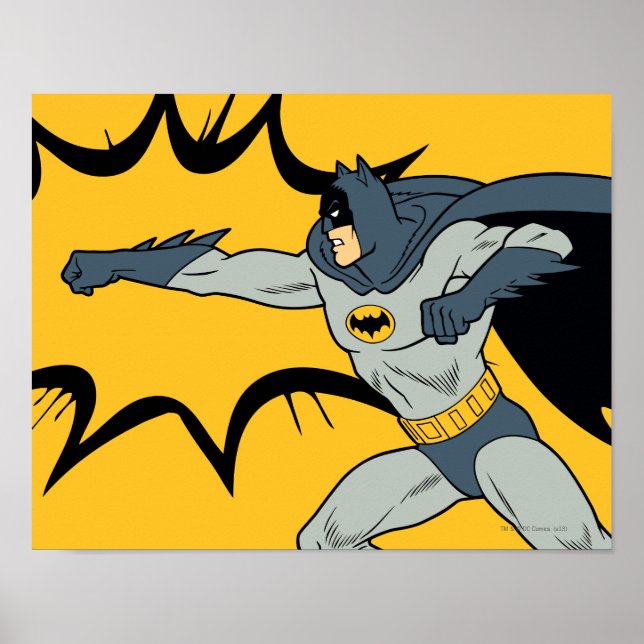 Batman Dynamic Punch Action Poster (Front)