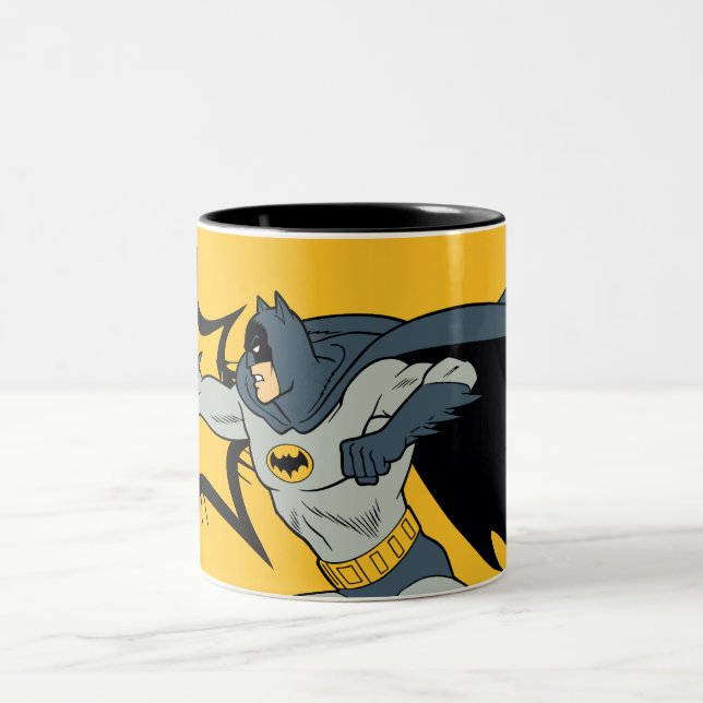 Batman Dynamic Punch Action Two-Tone Coffee Mug (Center)