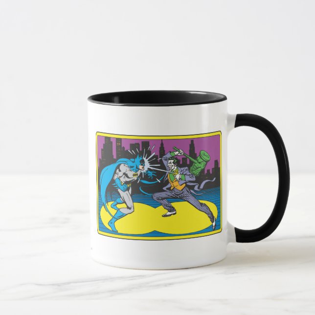 Batman Fights Joker Mug (Right)