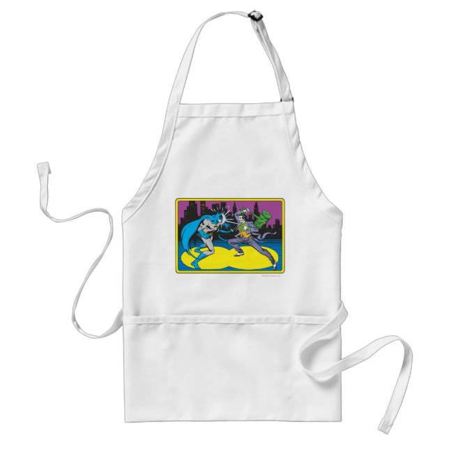 Batman Fights Joker Standard Apron (Front)