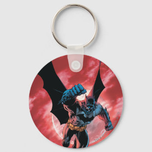 Batman Firey Sky Key Ring