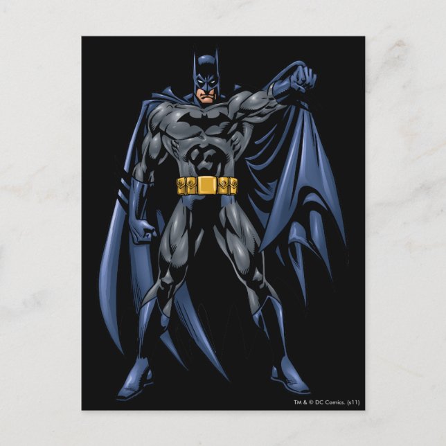 Batman Full-Colour Front Postcard (Front)