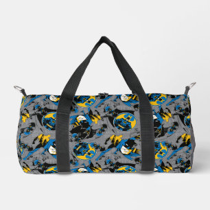 Batman Full Throttle Toss Pattern Duffle Bag