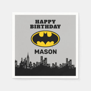Batman - Gotham City Birthday Napkin