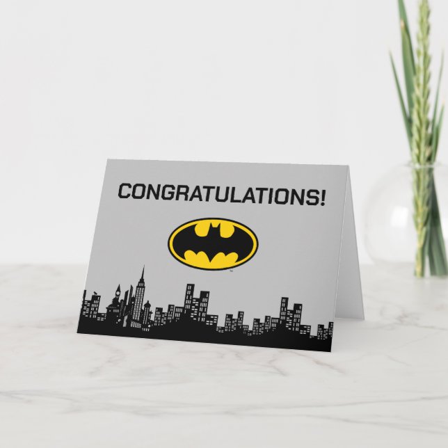 Batman - Gotham City | Congratulations Card (Front)