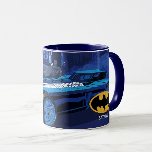 Batman Gotham City Night Patrol Mug (Front Right)