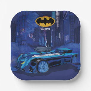 Batman Gotham City Night Patrol Paper Plate