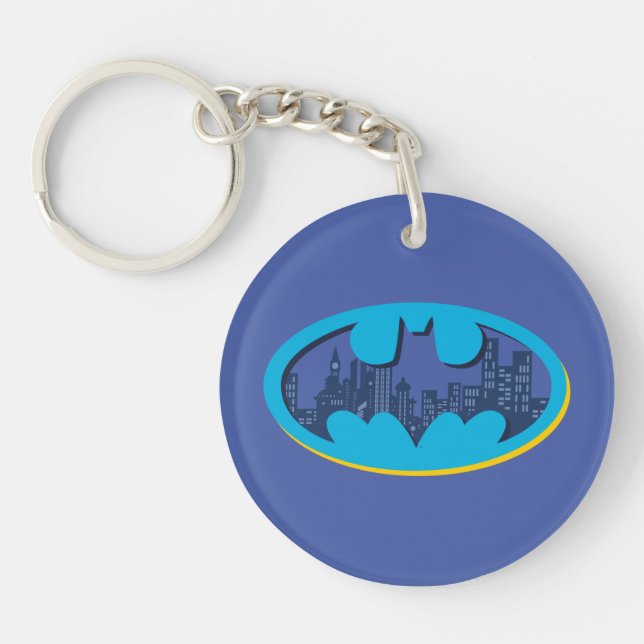 Batman | Gotham City Symbol Key Ring (Front)