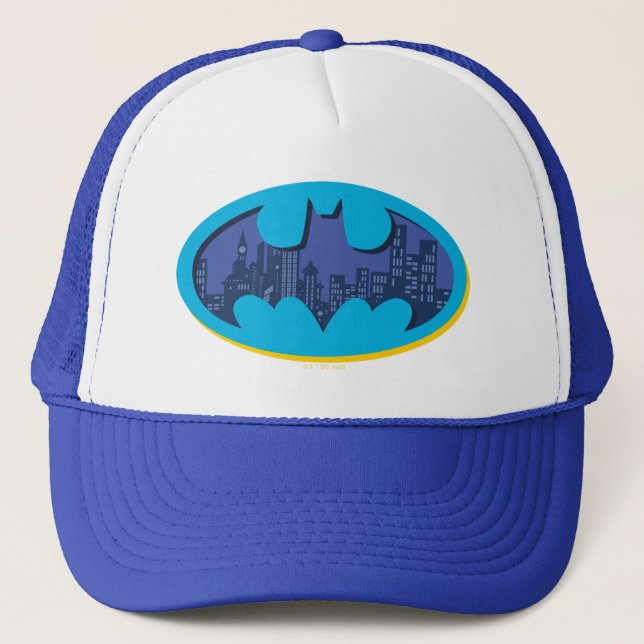 Batman | Gotham City Symbol Trucker Hat (Front)