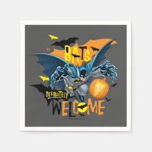 Batman Halloween Inspired Logo Napkin