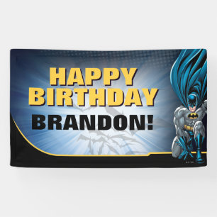 Batman Happy Birthday Banner