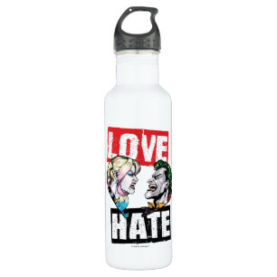Batman   Harley Quinn & Joker Love/Hate 710 Ml Water Bottle