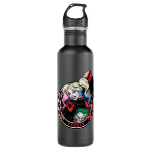 Batman   Harley Quinn Winking With Mallet 710 Ml Water Bottle