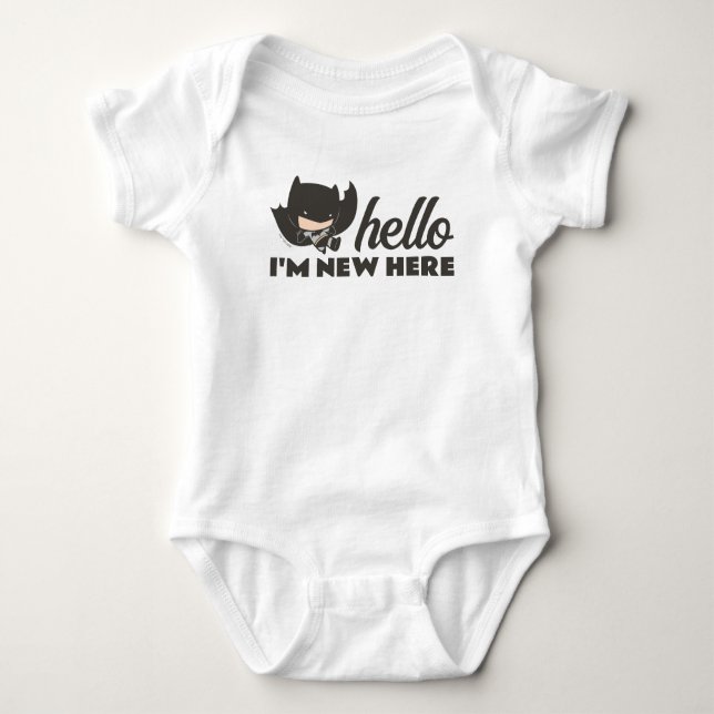 Batman | Hello, I'm New Here - New Baby Bodysuit (Front)