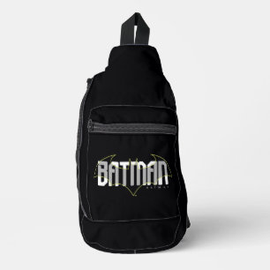 Batman Hi-Tech Name Graphic Sling Bag