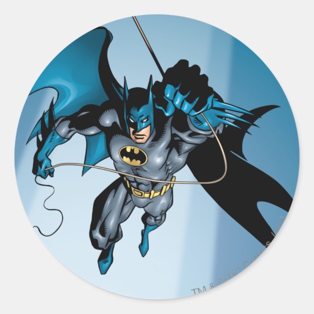 Batman Hyperdrive - 11B Classic Round Sticker (Front)