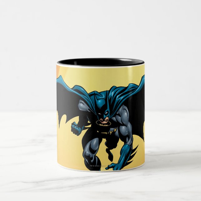 Batman Hyperdrive - 13B Two-Tone Coffee Mug (Center)