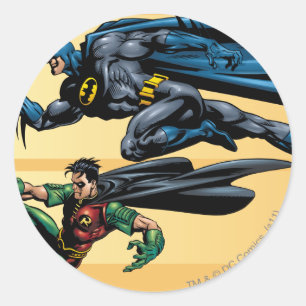 Batman Hyperdrive - 19B Classic Round Sticker