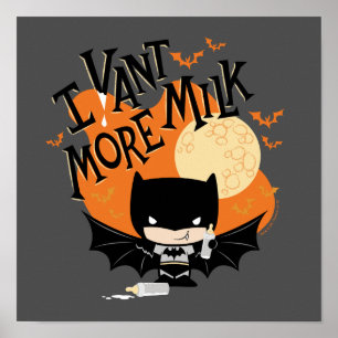 Batman   I Vant More Milk Poster