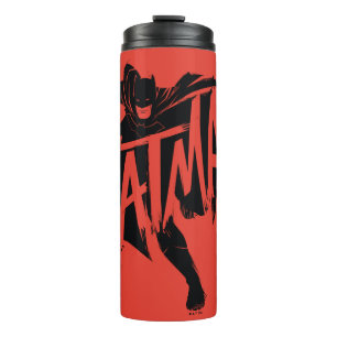 Batman Ink Brush Name Thermal Tumbler