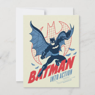 Batman Into Action Card
