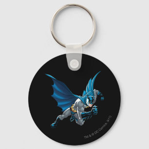 Batman into action key ring