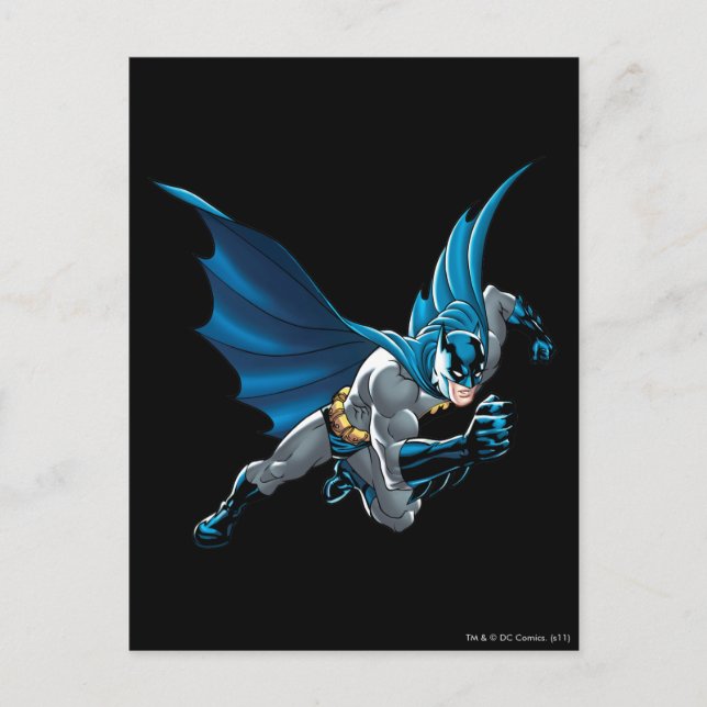 Batman into action postcard (Front)