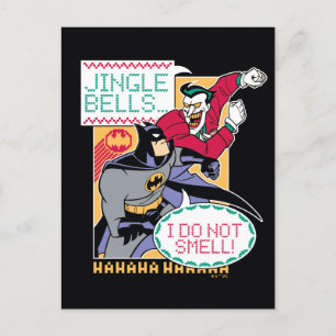 Batman   Jingle Bells, I Do Not Smell! Holiday Postcard