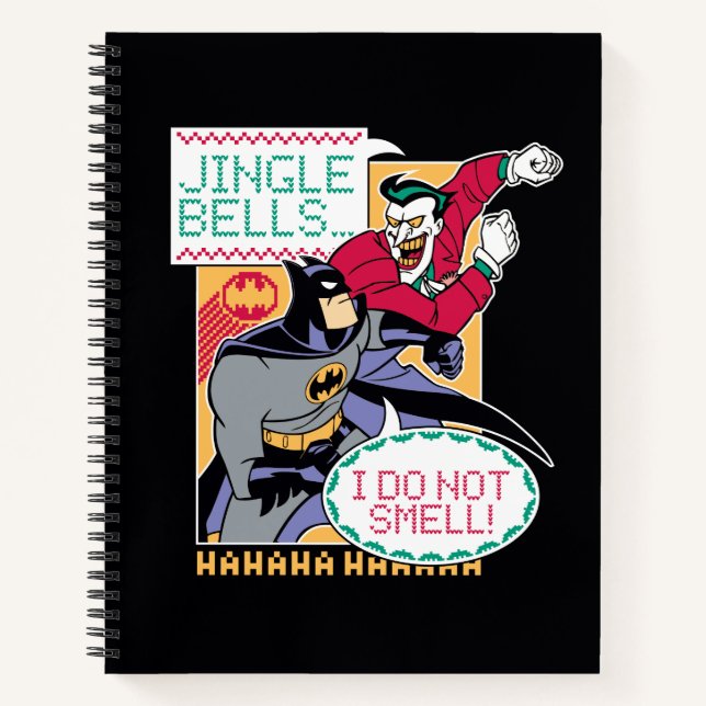 Batman | Jingle Bells, I Do Not Smell! Notebook (Front)