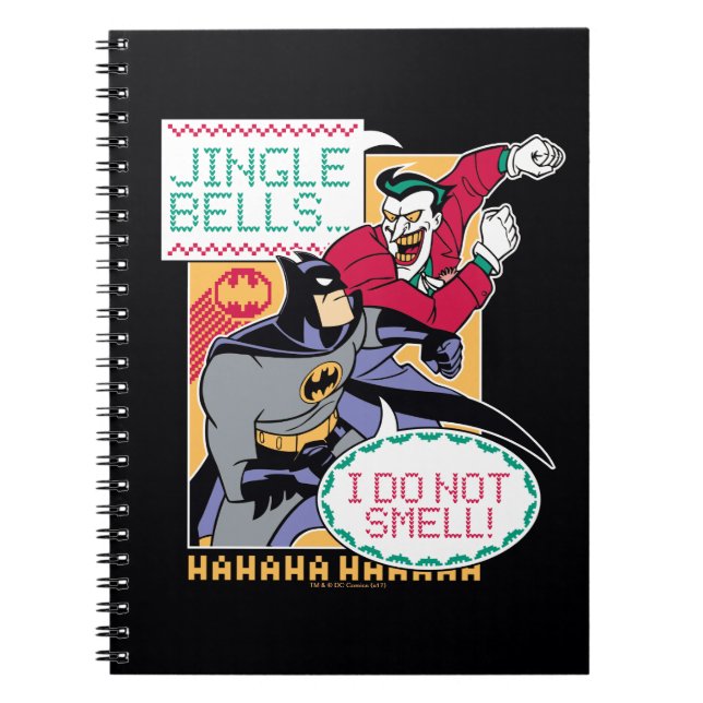 Batman | Jingle Bells, I Do Not Smell! Notebook (Front)