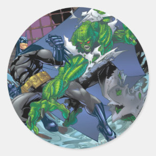 Batman - Killer Croc Classic Round Sticker