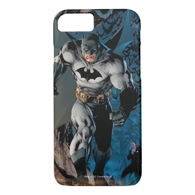 Batman Leaving Bat Cave Case-Mate iPhone Case (Back)