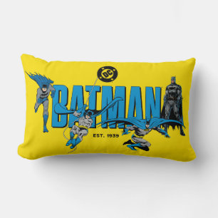 Batman Legends Forever Graphic Lumbar Cushion