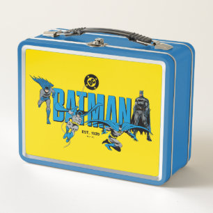 Batman Legends Forever Graphic Metal Lunch Box
