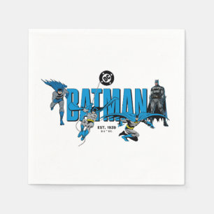 Batman Legends Forever Graphic Napkin