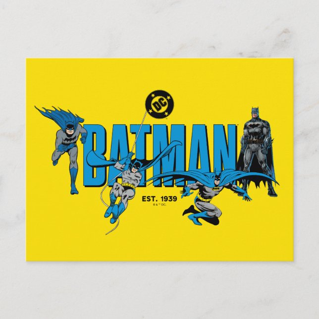 Batman Legends Forever Graphic Postcard (Front)
