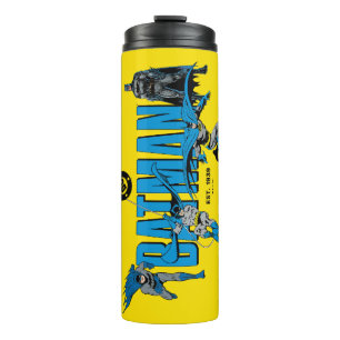 Batman Legends Forever Graphic Thermal Tumbler