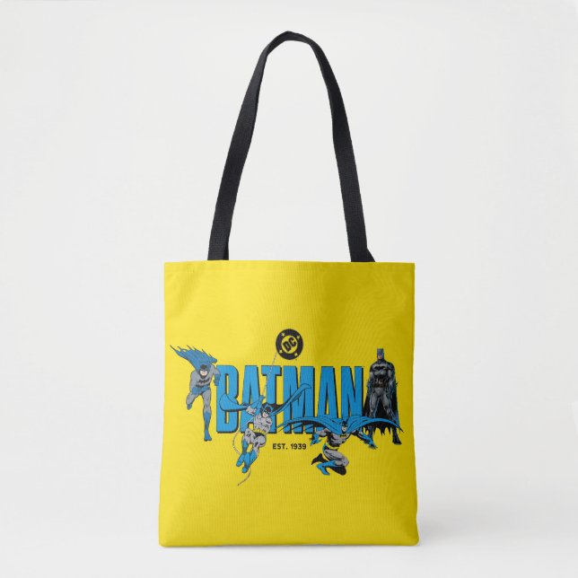 Batman Legends Forever Graphic Tote Bag (Front)