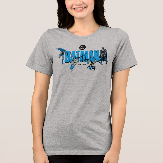 Batman Legends Forever Graphic Tri-Blend Shirt (Front)