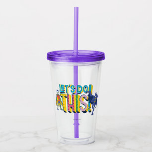 Batman Let's Do This Acrylic Tumbler