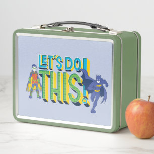 Batman Let's Do This Metal Lunch Box