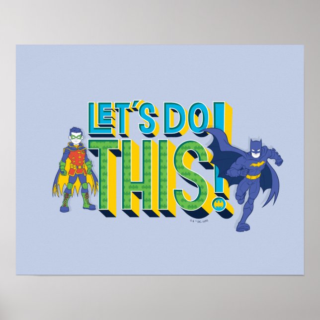 Batman | Let's Do This Poster (Front)