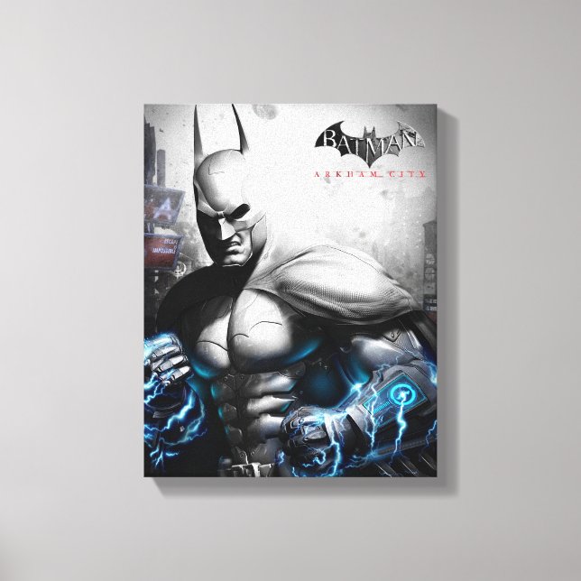 Batman - Lightning Canvas Print (Front)