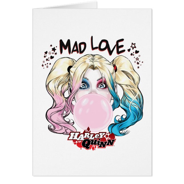 Batman | Mad Love Harley Quinn Chewing Bubble Gum (Front)